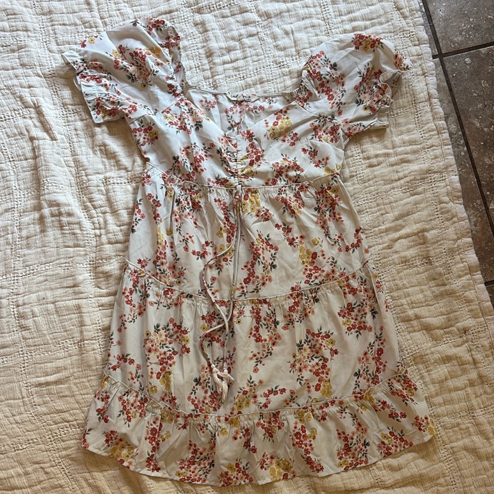 Short floral sundress